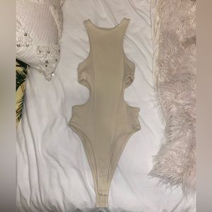 Zara bodysuit with cutouts